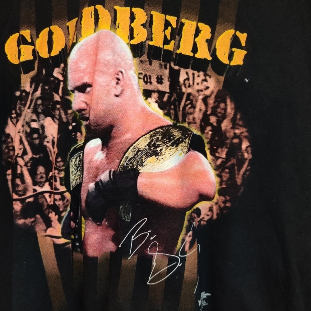 Goldbergh Championship Graphic Tee in Black and Gold